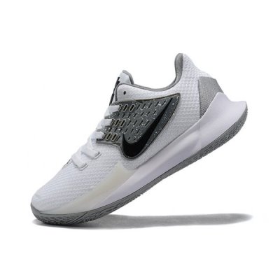 Nike Erkek Kyrie Low 2 Beyaz / Gri / Siyah Basketbol Ayakkabısı Türkiye - 0KD3IY0R